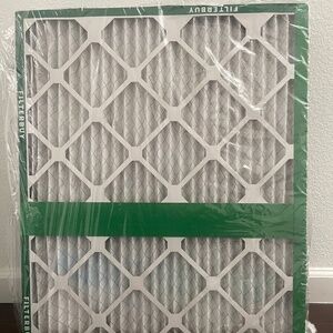 Filterbuy 22x26x1 Air Filter MERV 8 Dust Defense (4-Pack), Pleated HVAC AC Furna